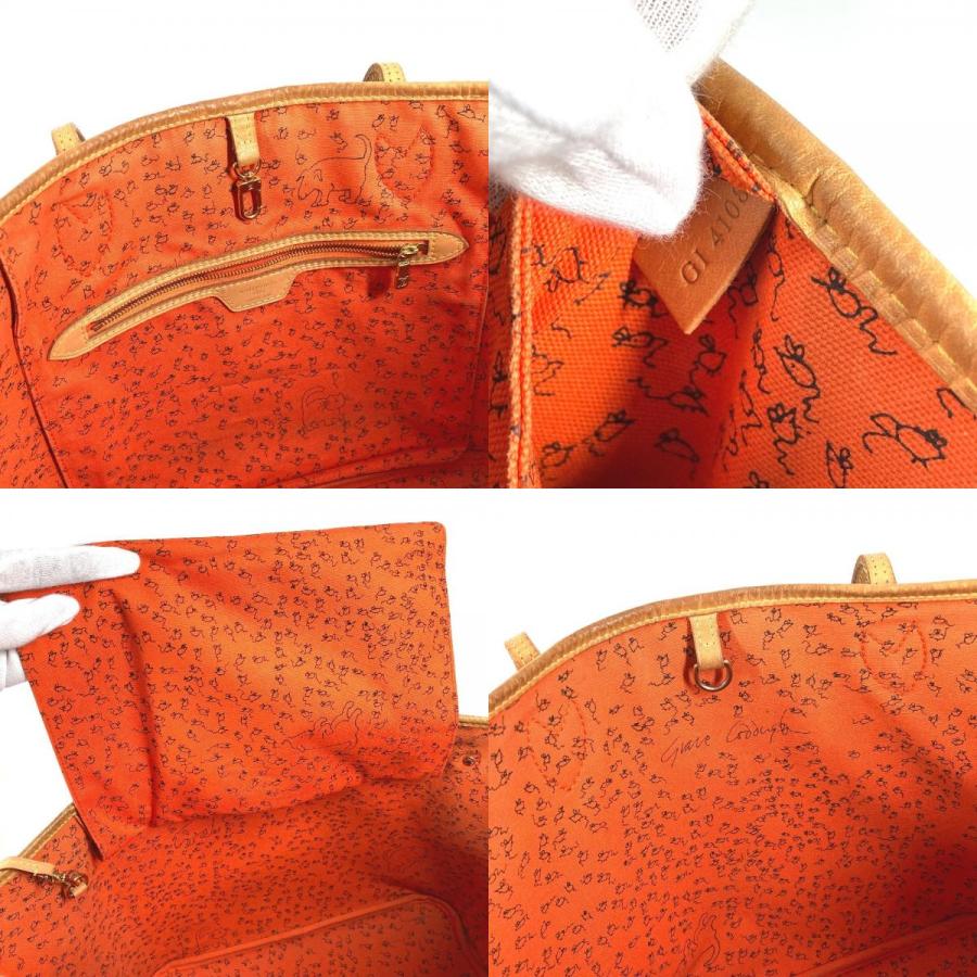 LOUIS VUITTON ルイヴィトン  M44441  ネヴァーフルMM ショルダーバッグ 肩掛け ポーチ付き ネコ 猫 キャットグラム トートバッグ【中古】 | LOUIS VUITTON | 08