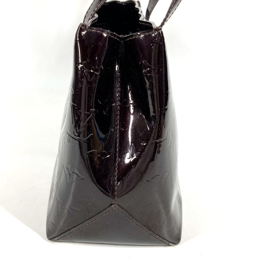 LOUIS VUITTON ルイヴィトン M93641 ウィルシャー PM  トートバッグ モノグラムヴェルニ ハンドバッグ アマラント パープル 【中古】 | LOUIS VUITTON | 02