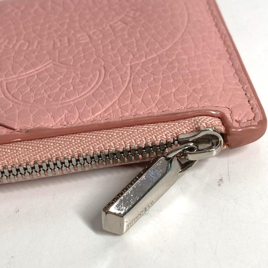 TIFFANY&Co. ティファニー リターントゥハート ロゴ L字ファスナー 小銭入れ 財布 コインケース ピンク レディース【中古】 | TIFFANY&Co. | 04