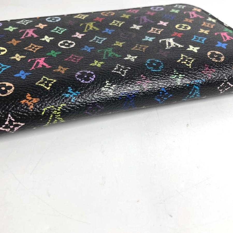 LOUIS VUITTON ルイヴィトン M60244  ジッピーウォレット ロングウォレット  モノグラムマルチカラー 長財布 ノワール ブラック 【中古】 | LOUIS VUITTON | 04