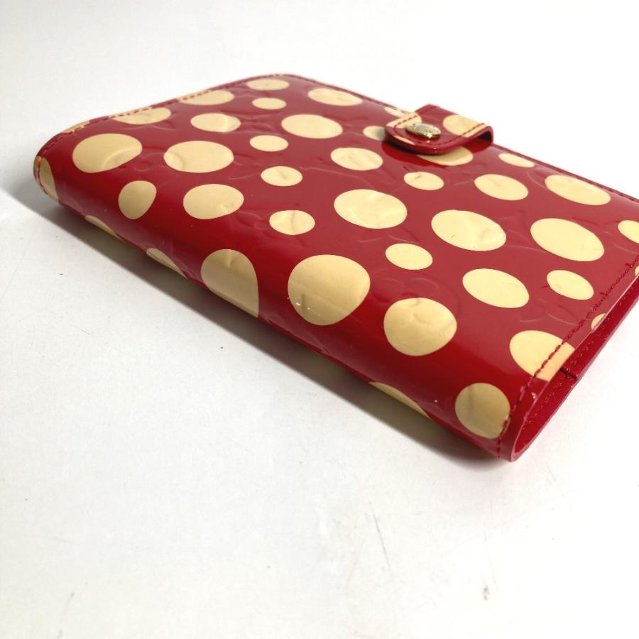 LOUIS VUITTON ルイヴィトン M91518 アジェンダPM  システム手帳 モノグラムヴェルニ 草間彌生コラボ 手帳カバー レッド【中古】 | LOUIS VUITTON | 05