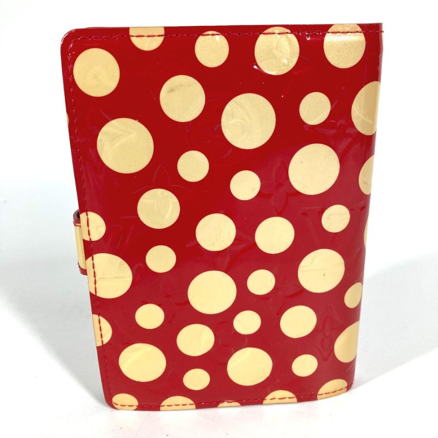 LOUIS VUITTON ルイヴィトン M91518 アジェンダPM  システム手帳 モノグラムヴェルニ 草間彌生コラボ 手帳カバー レッド【中古】 | LOUIS VUITTON | 06