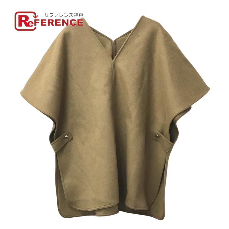 美品 MONCLER モンクレール PONCHO CAPE アパレル アウター 羽織 トップス ロゴ ポンチョ ベージュ レディース【中古】 | MONCLER