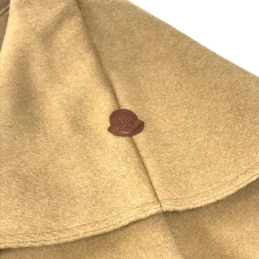 美品 MONCLER モンクレール PONCHO CAPE アパレル アウター 羽織 トップス ロゴ ポンチョ ベージュ レディース【中古】 | MONCLER | 04