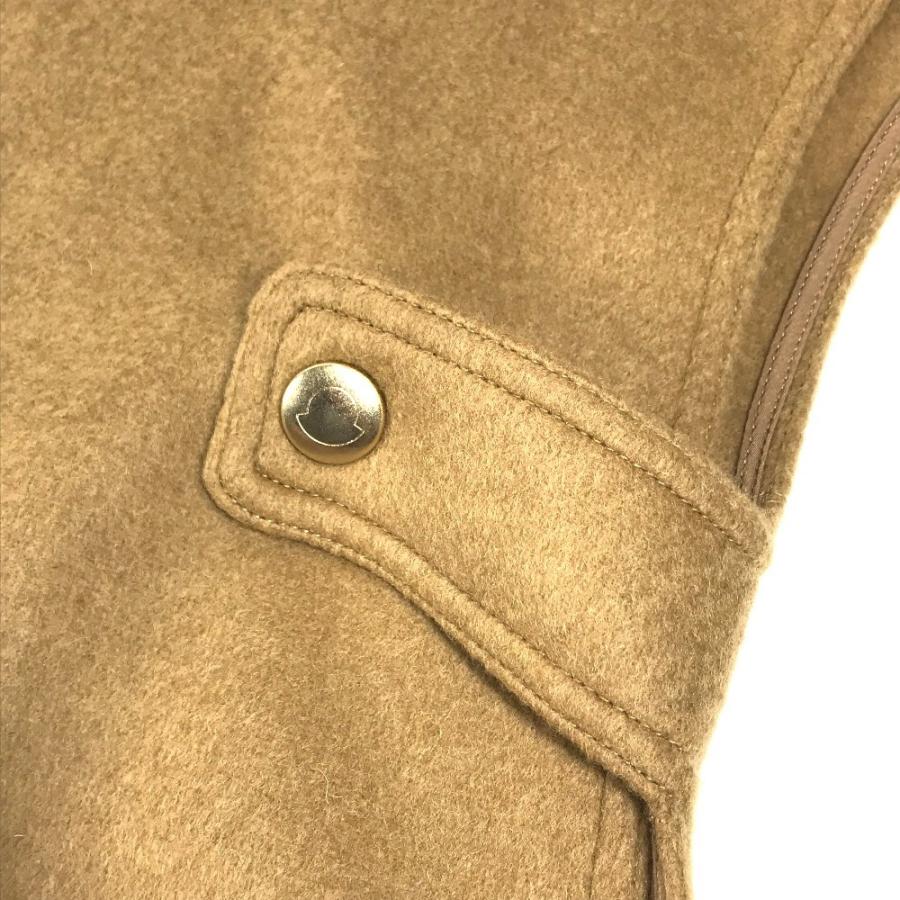 美品 MONCLER モンクレール PONCHO CAPE アパレル アウター 羽織 トップス ロゴ ポンチョ ベージュ レディース【中古】 | MONCLER | 05