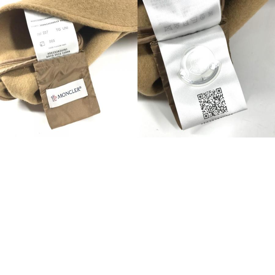 美品 MONCLER モンクレール PONCHO CAPE アパレル アウター 羽織 トップス ロゴ ポンチョ ベージュ レディース【中古】 | MONCLER | 09