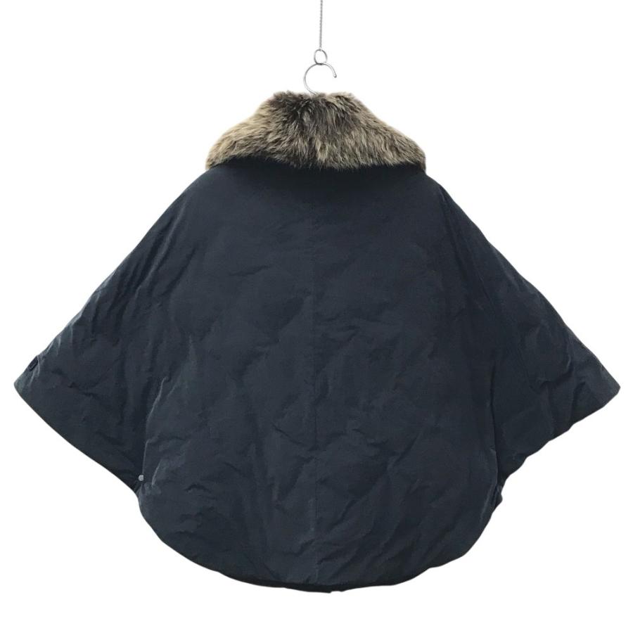 TATRAS タトラス  LTA13A4287 ダウンポンチョ ファー付き アパレル アウター 羽織 トップス ロゴ ポンチョ ネイビー系 レディース【中古】 |  | 01