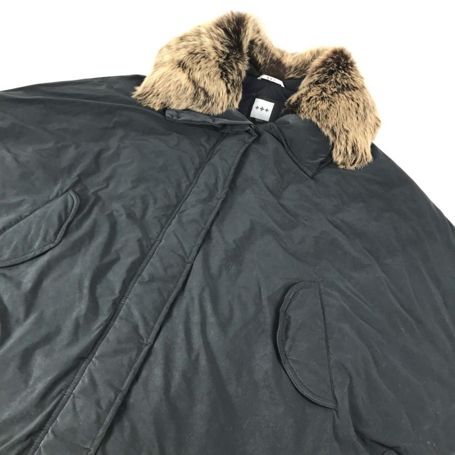 TATRAS タトラス  LTA13A4287 ダウンポンチョ ファー付き アパレル アウター 羽織 トップス ロゴ ポンチョ ネイビー系 レディース【中古】 |  | 02