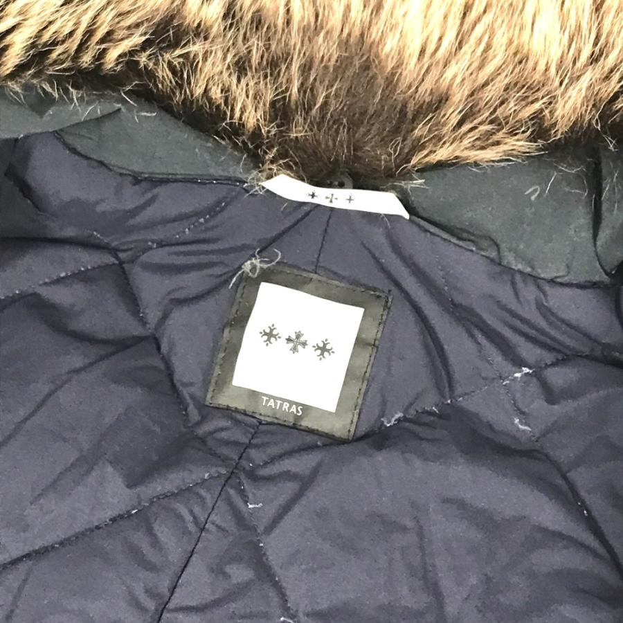 TATRAS タトラス  LTA13A4287 ダウンポンチョ ファー付き アパレル アウター 羽織 トップス ロゴ ポンチョ ネイビー系 レディース【中古】 |  | 05