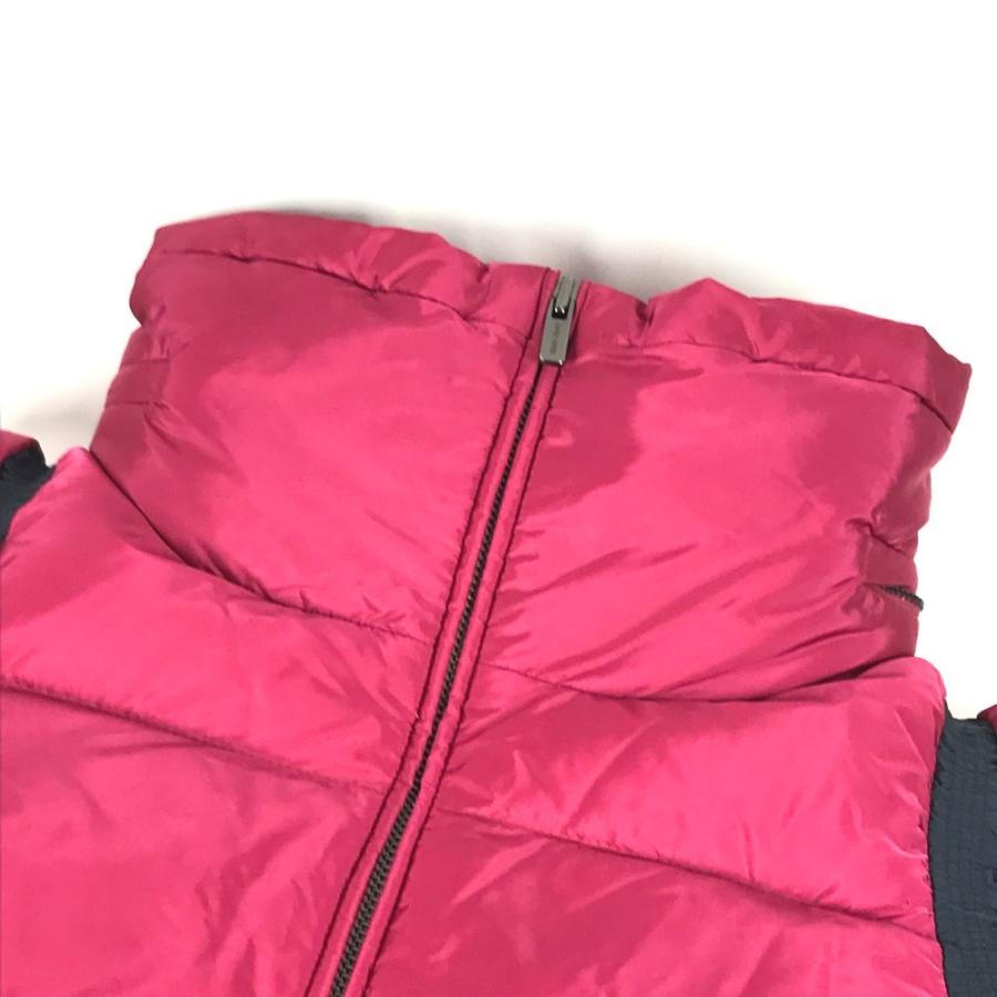 MIUMIU ミュウミュウ ショート ダウン  アパレル アウター 羽織 トップス ポンチョ ロゴ フード付き ポンチョ ダウンジャケット ピンク系【中古】 | miu miu | 03