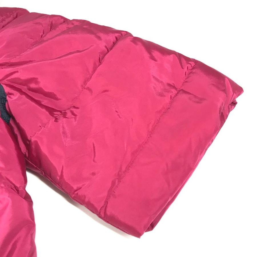 MIUMIU ミュウミュウ ショート ダウン  アパレル アウター 羽織 トップス ポンチョ ロゴ フード付き ポンチョ ダウンジャケット ピンク系【中古】 | miu miu | 06