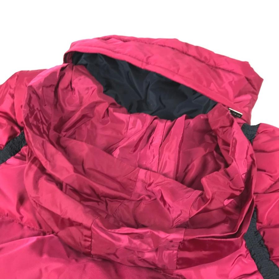 MIUMIU ミュウミュウ ショート ダウン  アパレル アウター 羽織 トップス ポンチョ ロゴ フード付き ポンチョ ダウンジャケット ピンク系【中古】 | miu miu | 08