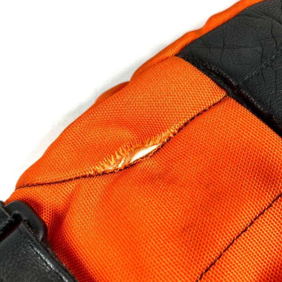 GUCCI グッチ ロゴ グローブ アクセサリー 手袋 オレンジ メンズ【中古】 | GUCCI | 05