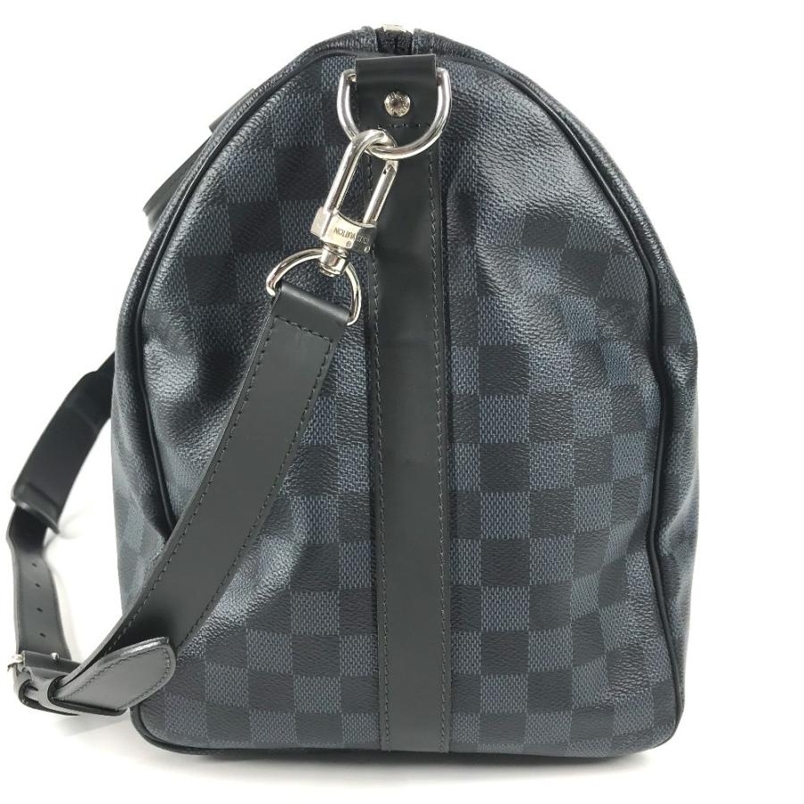 LOUIS VUITTON ルイヴィトン N41349  キーポル バンドリエール45 2WAY ショルダーバッグ ダミエコバルト ボストンバッグ ネイビー【中古】 | LOUIS VUITTON | 02