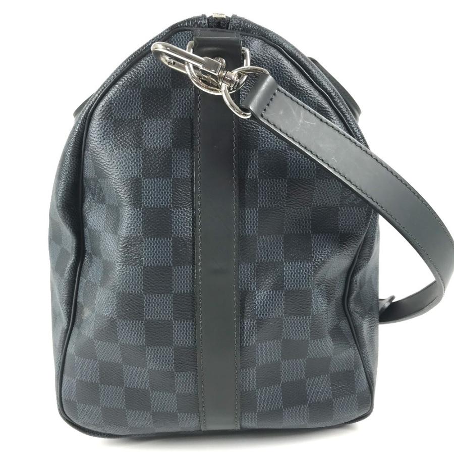 LOUIS VUITTON ルイヴィトン N41349  キーポル バンドリエール45 2WAY ショルダーバッグ ダミエコバルト ボストンバッグ ネイビー【中古】 | LOUIS VUITTON | 03