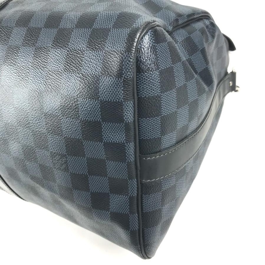 LOUIS VUITTON ルイヴィトン N41349  キーポル バンドリエール45 2WAY ショルダーバッグ ダミエコバルト ボストンバッグ ネイビー【中古】 | LOUIS VUITTON | 05