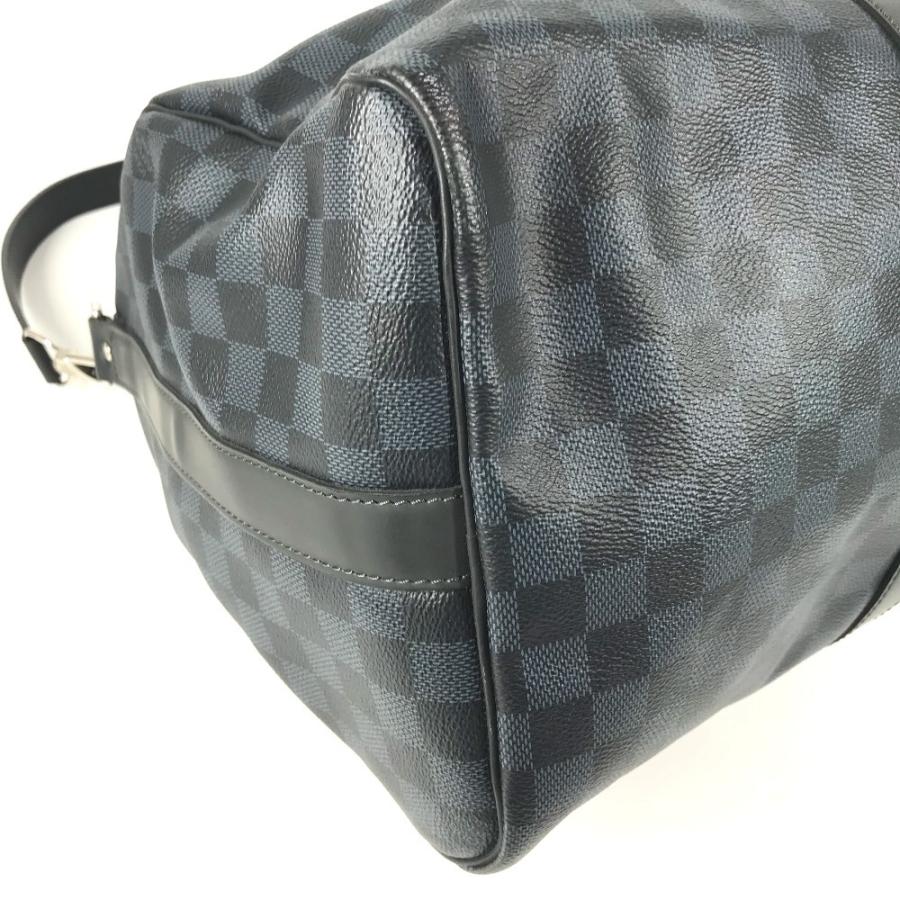LOUIS VUITTON ルイヴィトン N41349  キーポル バンドリエール45 2WAY ショルダーバッグ ダミエコバルト ボストンバッグ ネイビー【中古】 | LOUIS VUITTON | 06