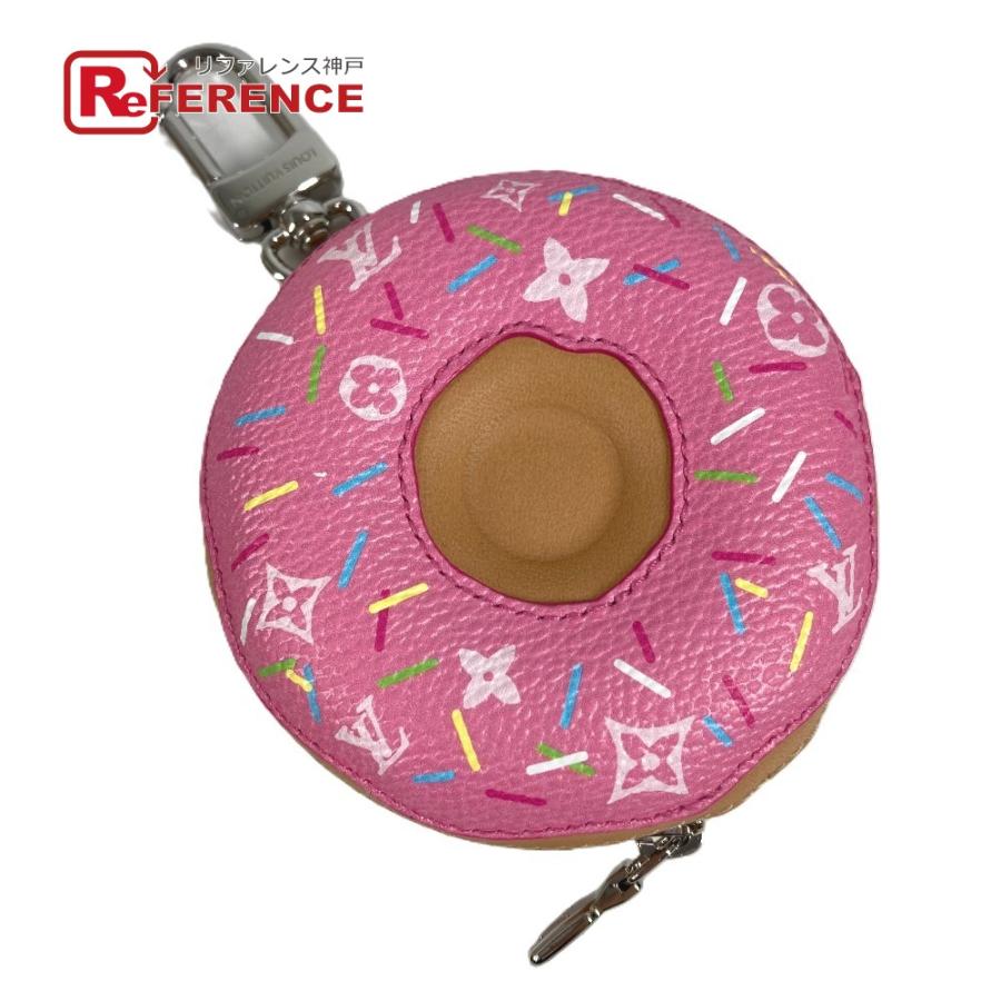 新品同様 LOUIS VUITTON ルイヴィトン バッグチャーム・LV ドーナッツ バッグチャーム キーホルダー モノグラム  ピンク M02549【中古】 | LOUIS VUITTON