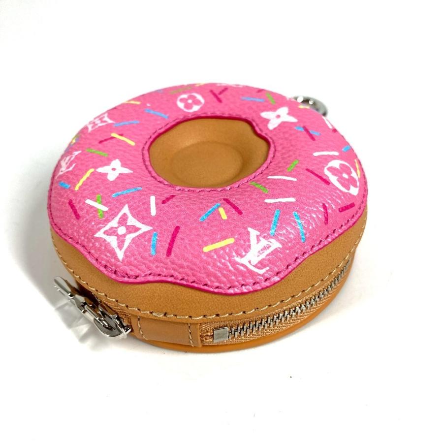 新品同様 LOUIS VUITTON ルイヴィトン バッグチャーム・LV ドーナッツ バッグチャーム キーホルダー モノグラム  ピンク M02549【中古】 | LOUIS VUITTON | 02
