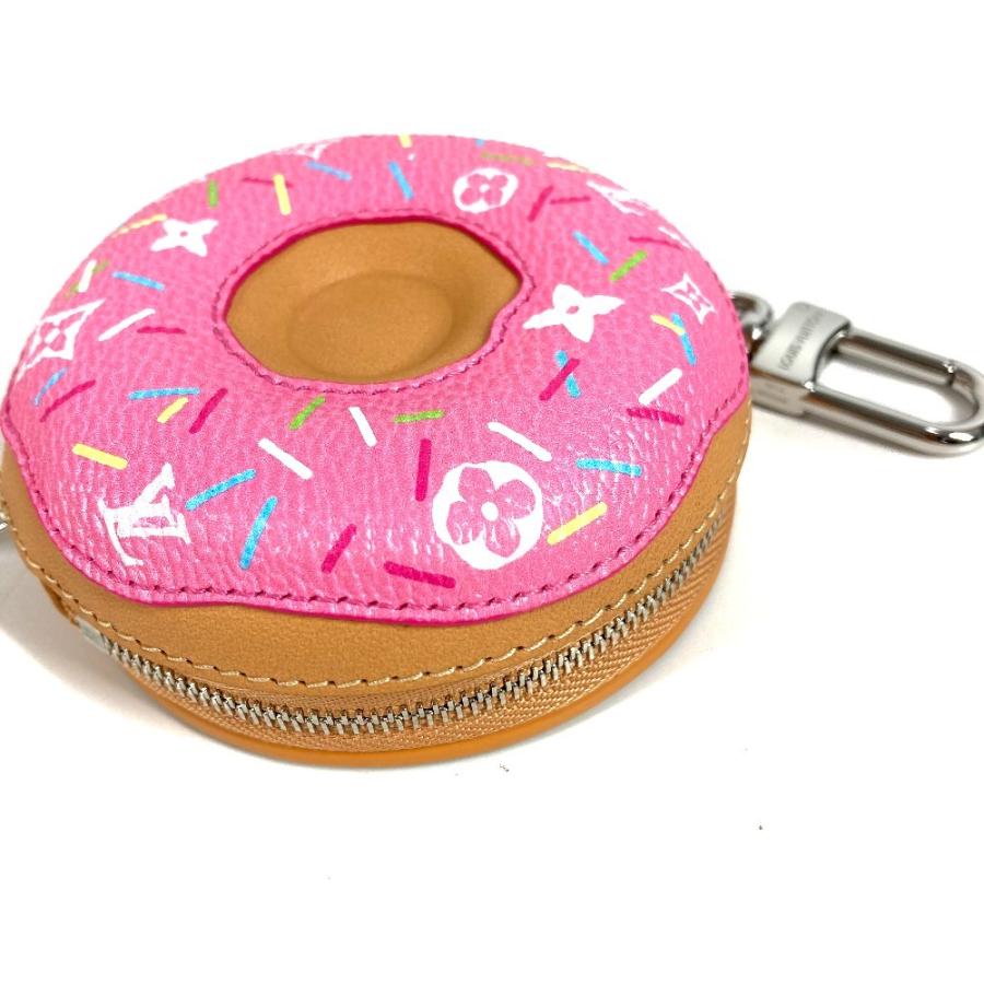 新品同様 LOUIS VUITTON ルイヴィトン バッグチャーム・LV ドーナッツ バッグチャーム キーホルダー モノグラム  ピンク M02549【中古】 | LOUIS VUITTON | 03
