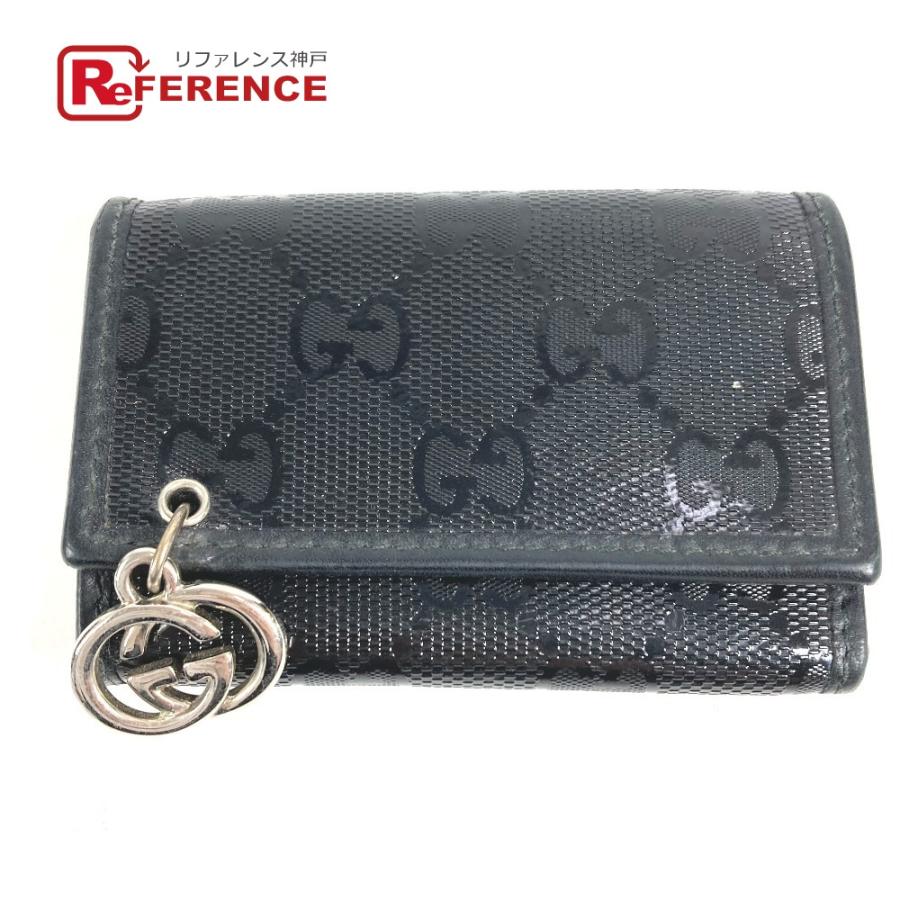 GUCCI グッチ 212111 GG インプリメ 6P 鍵 キーケース ブラック ユニセックス【中古】 | GUCCI