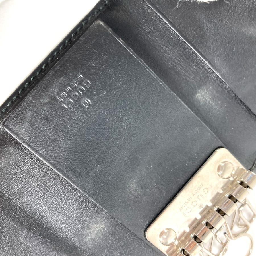GUCCI グッチ 212111 GG インプリメ 6P 鍵 キーケース ブラック ユニセックス【中古】 | GUCCI | 07