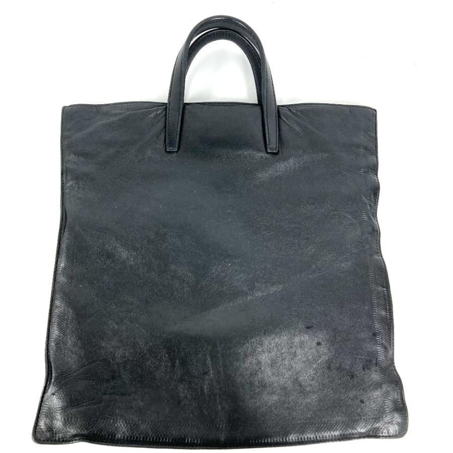 LOEWE ロエベ ロゴ 縦型トート トートバック  カバン ハンドバッグ ブラック ユニセックス【中古】 | LOEWE | 01