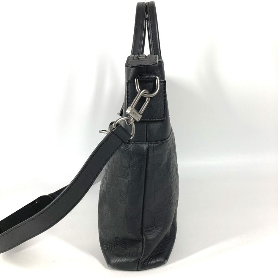 LOUIS VUITTON ルイヴィトン  N41565  7DW ブリーフケース トートバッグ  ダミエアンフィニ ビジネスバッグ オニキス ブラック【中古】 | LOUIS VUITTON | 02