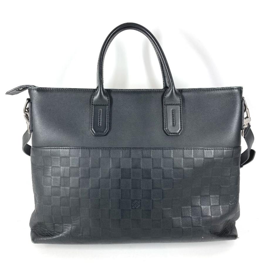 LOUIS VUITTON ルイヴィトン  N41565  7DW ブリーフケース トートバッグ  ダミエアンフィニ ビジネスバッグ オニキス ブラック【中古】 | LOUIS VUITTON | 03