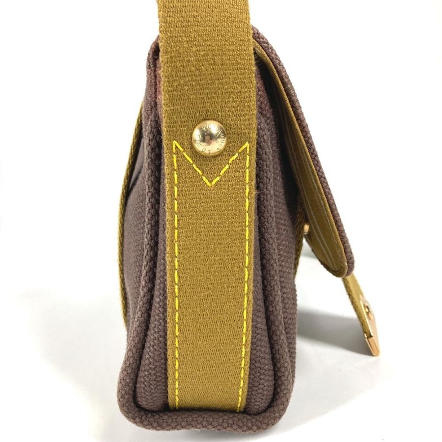 LOUIS VUITTON ルイヴィトン  M40072  サックラバ 肩掛け カバン ポシェット フラップ アンティグア ショルダーバッグ ブラウン【中古】 | LOUIS VUITTON | 03