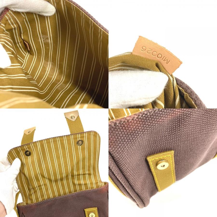 LOUIS VUITTON ルイヴィトン  M40072  サックラバ 肩掛け カバン ポシェット フラップ アンティグア ショルダーバッグ ブラウン【中古】 | LOUIS VUITTON | 09