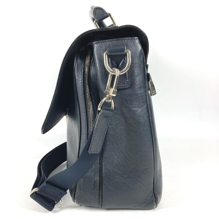 LOUIS VUITTON ルイヴィトン M32637 ヴァシリ GM 2WAYバッグ ショルダーバッグ タイガ ビジネスバッグ ボレアル ネイビー【中古】 | LOUIS VUITTON | 02