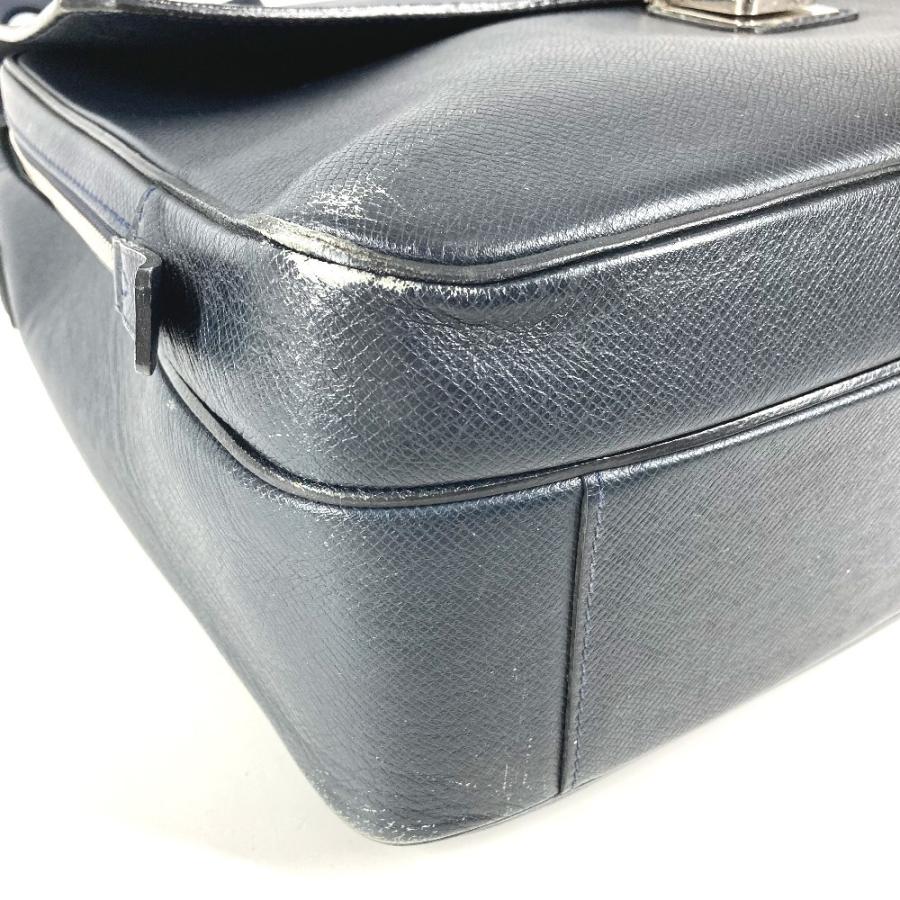 LOUIS VUITTON ルイヴィトン M32637 ヴァシリ GM 2WAYバッグ ショルダーバッグ タイガ ビジネスバッグ ボレアル ネイビー【中古】 | LOUIS VUITTON | 06
