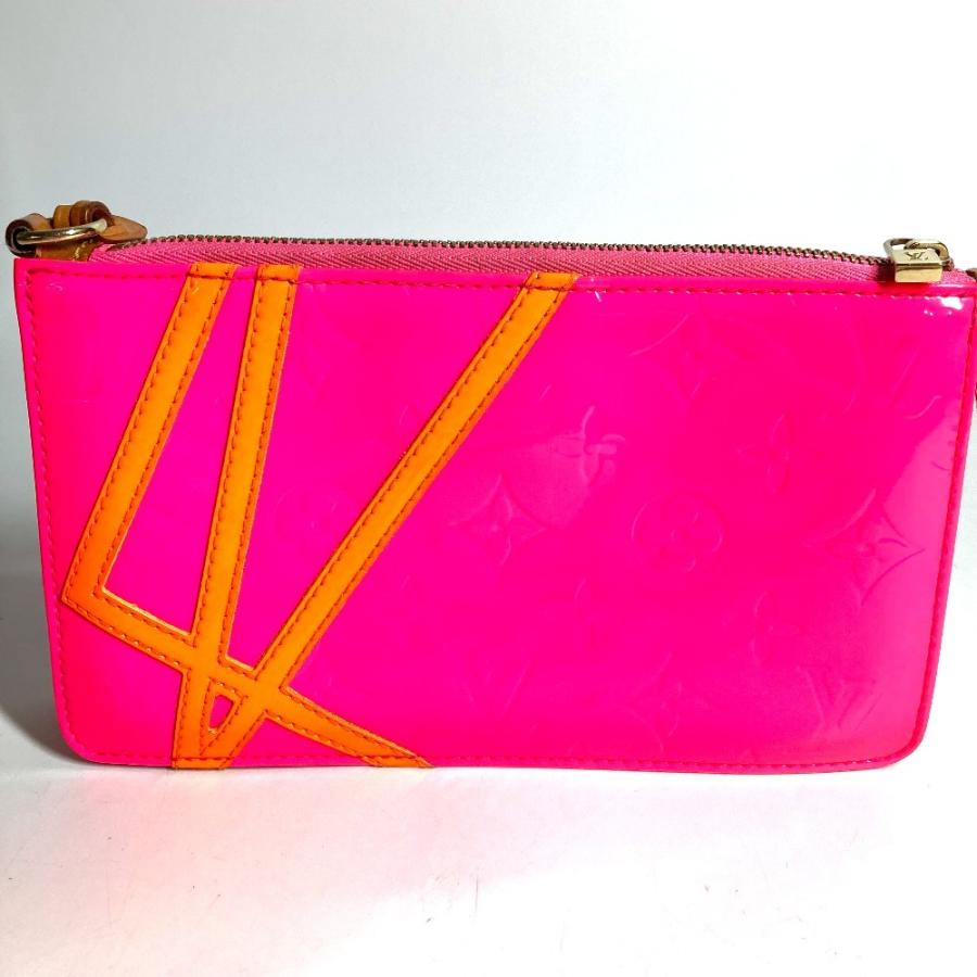 LOUIS VUITTON ルイヴィトン M91906 レキシントン カバン モノグラムヴェルニ フルオ ショルダーバッグ ピンク ユニセックス【中古】 | LOUIS VUITTON | 02