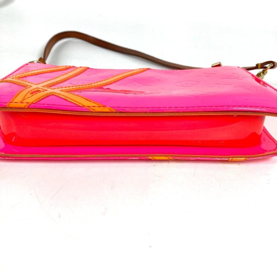 LOUIS VUITTON ルイヴィトン M91906 レキシントン カバン モノグラムヴェルニ フルオ ショルダーバッグ ピンク ユニセックス【中古】 | LOUIS VUITTON | 03