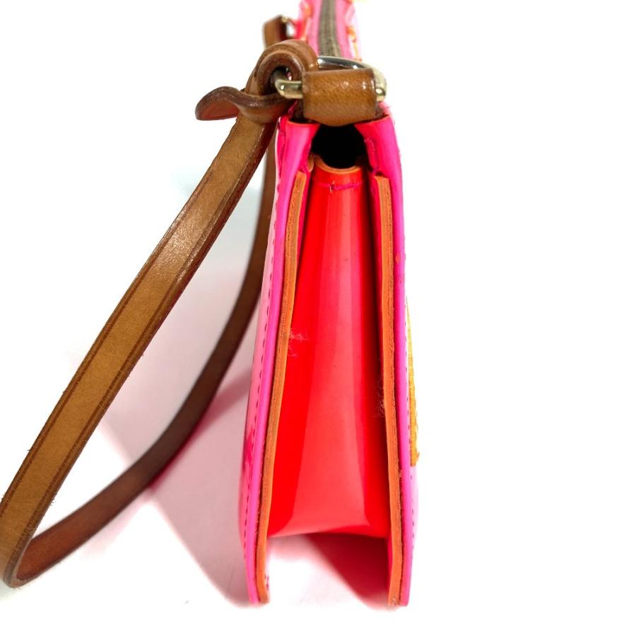 LOUIS VUITTON ルイヴィトン M91906 レキシントン カバン モノグラムヴェルニ フルオ ショルダーバッグ ピンク ユニセックス【中古】 | LOUIS VUITTON | 05