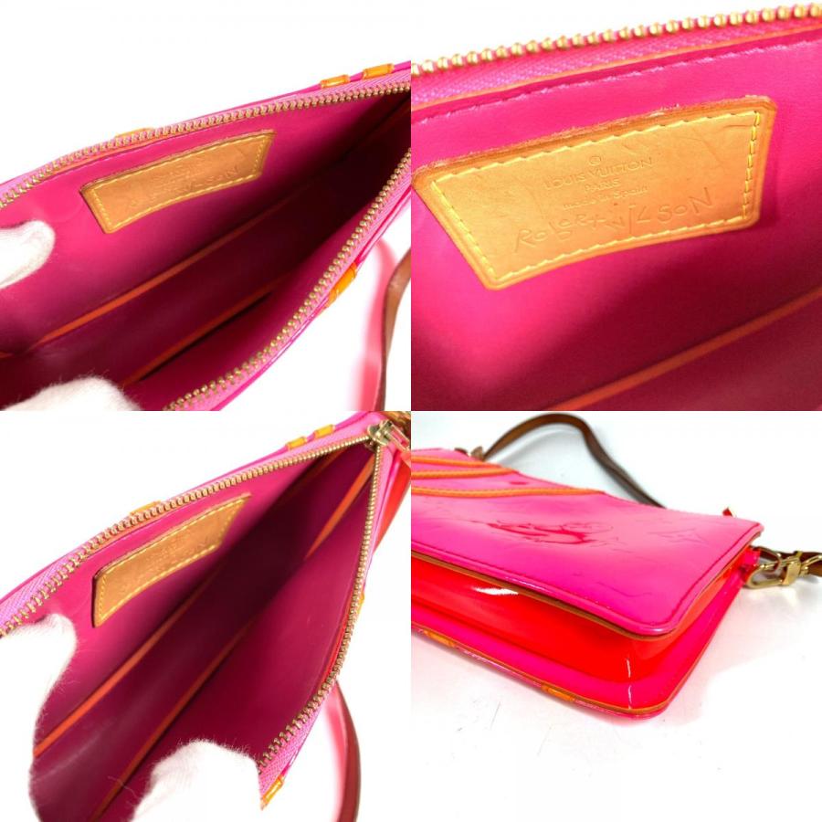 LOUIS VUITTON ルイヴィトン M91906 レキシントン カバン モノグラムヴェルニ フルオ ショルダーバッグ ピンク ユニセックス【中古】 | LOUIS VUITTON | 08