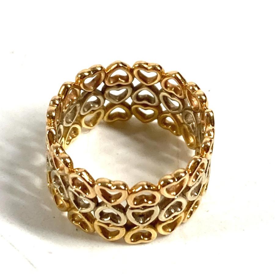 TIFFANY&Co. ティファニー クラウンオブハート 3連 トリプルハート アクセサリー ジュエリー スリーカラー K18 リング・指輪 【中古】 | TIFFANY&Co. | 04