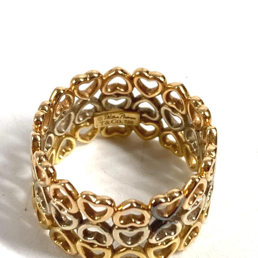 TIFFANY&Co. ティファニー クラウンオブハート 3連 トリプルハート アクセサリー ジュエリー スリーカラー K18 リング・指輪 【中古】 | TIFFANY&Co. | 05
