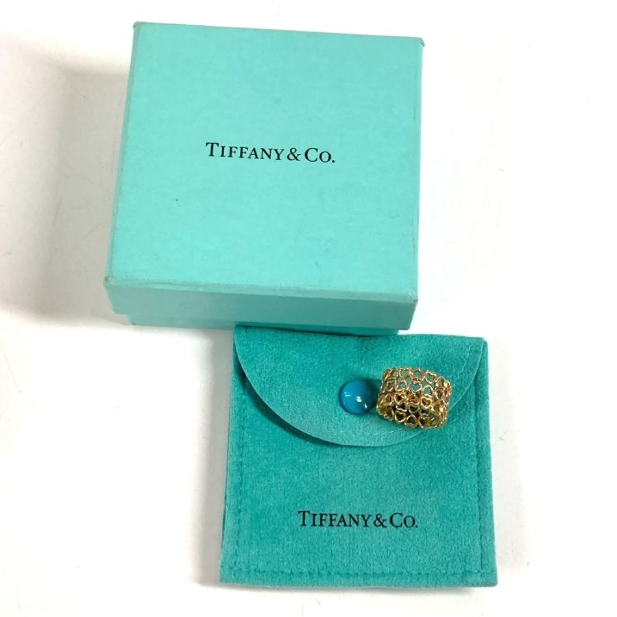 TIFFANY&Co. ティファニー クラウンオブハート 3連 トリプルハート アクセサリー ジュエリー スリーカラー K18 リング・指輪 【中古】 | TIFFANY&Co. | 06