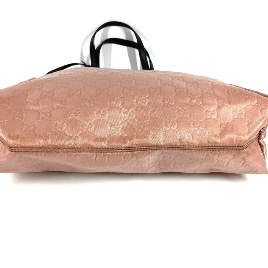 GUCCI グッチ GG ロゴ カバン 縦型トート トートバッグ ハンドバッグ ピンクベージュ系 ユニセックス【中古】 | GUCCI | 02
