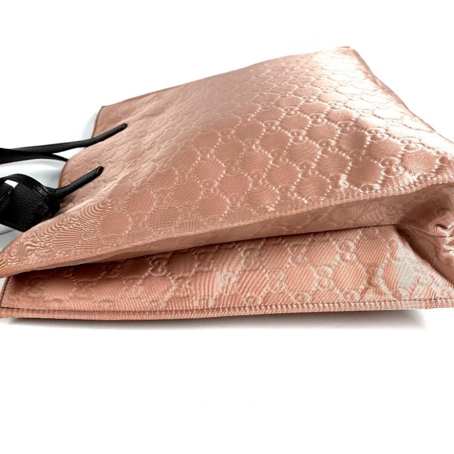 GUCCI グッチ GG ロゴ カバン 縦型トート トートバッグ ハンドバッグ ピンクベージュ系 ユニセックス【中古】 | GUCCI | 03