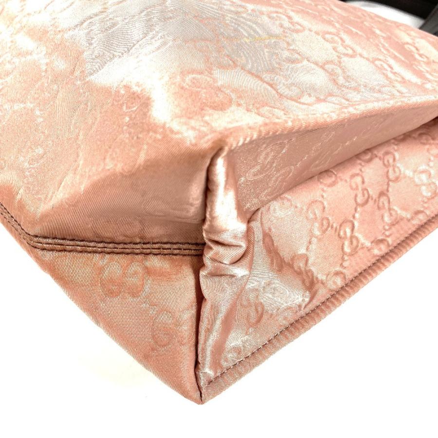 GUCCI グッチ GG ロゴ カバン 縦型トート トートバッグ ハンドバッグ ピンクベージュ系 ユニセックス【中古】 | GUCCI | 05