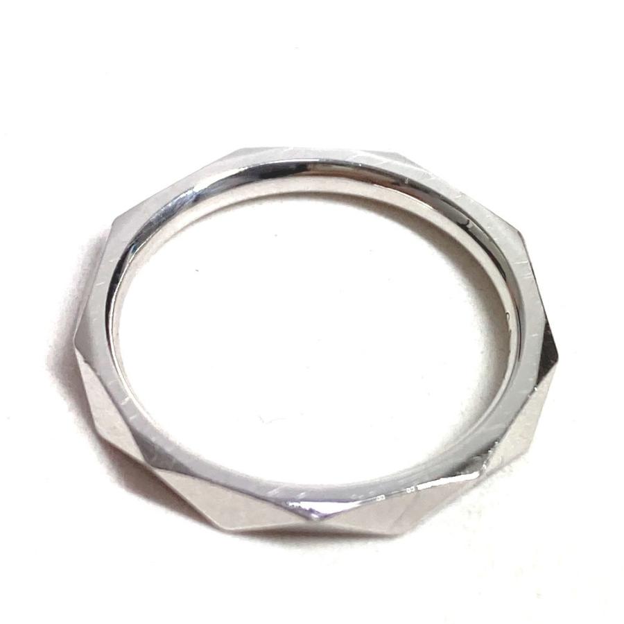 GRAFF グラフ グラフ ローレンス シグネチャー バンド リング アクセサリー ジュエリー  K18 18K 金 リング・指輪 シルバー【中古】 | グラフ | 04