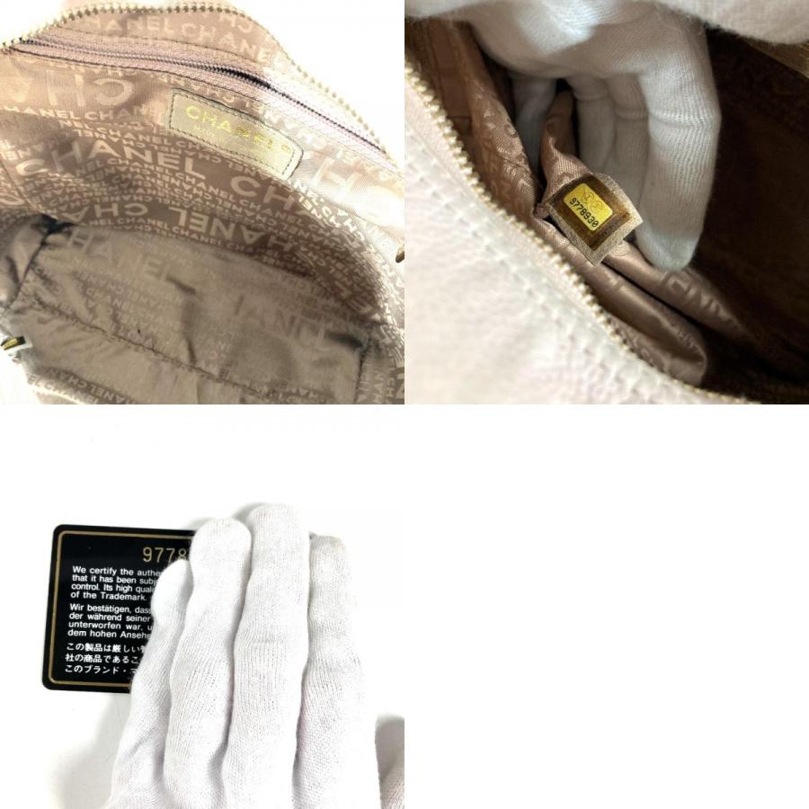 CHANEL シャネル CC ココマーク ロゴ カバン フリンジ タッセル ミニボストンバッグ マトラッセ  ハンドバッグ ライトピンク系【中古】 | CHANEL | 09