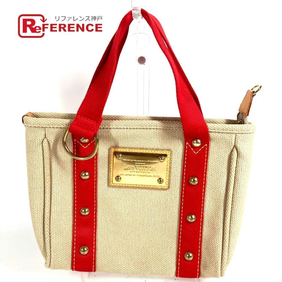 LOUIS VUITTON ルイヴィトン M40038 カバ PM カバPM トートバッグ カバン アンティグア ハンドバッグ ベージュ レディース【中古】 | LOUIS VUITTON