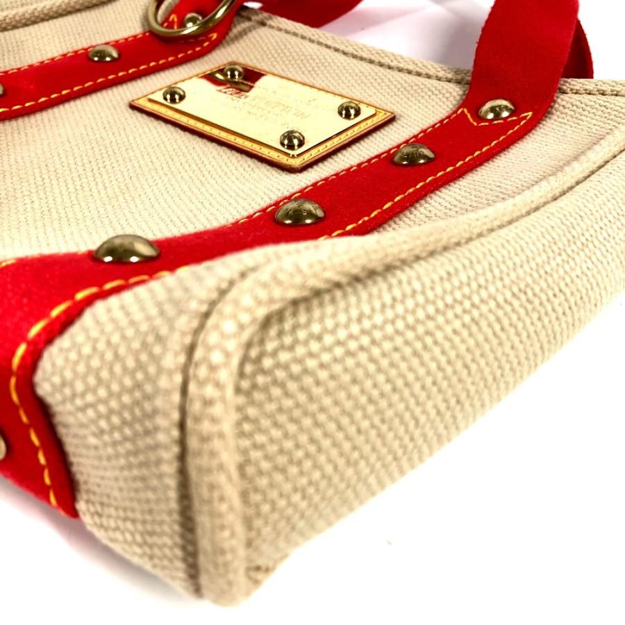 LOUIS VUITTON ルイヴィトン M40038 カバ PM カバPM トートバッグ カバン アンティグア ハンドバッグ ベージュ レディース【中古】 | LOUIS VUITTON | 07