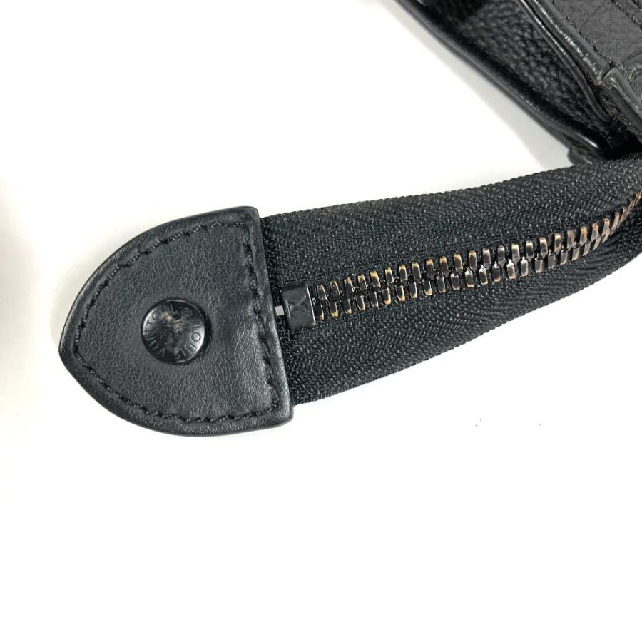 LOUIS VUITTON ルイヴィトン M59329 メッセンジャーヴォワヤージュクラッチバッグ アエログラム ショルダーバッグ ブラック 【中古】 | LOUIS VUITTON | 08