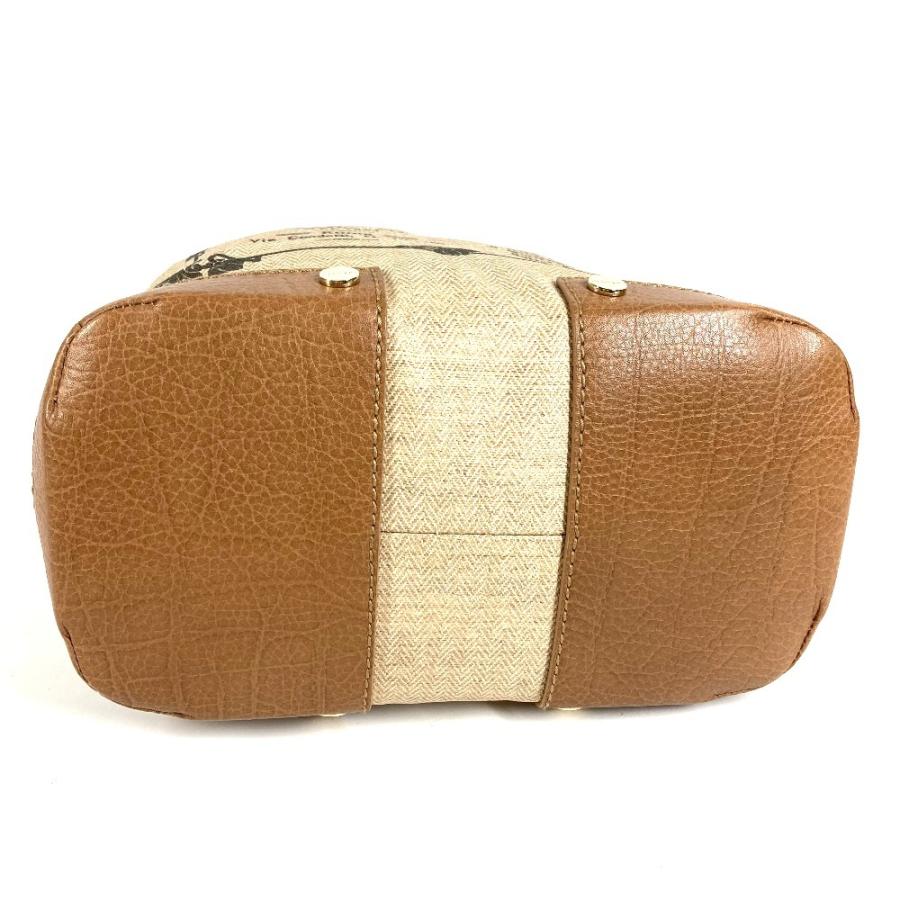 BVLGARI ブルガリ コレツィオーネ S.bulgari トートバッグ カバン 肩掛け ハンドバッグ  ロゴ ショルダーバッグ ベージュ レディース【中古】 | BVLGARI | 03