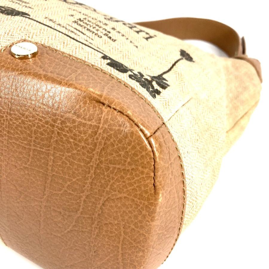 BVLGARI ブルガリ コレツィオーネ S.bulgari トートバッグ カバン 肩掛け ハンドバッグ  ロゴ ショルダーバッグ ベージュ レディース【中古】 | BVLGARI | 04